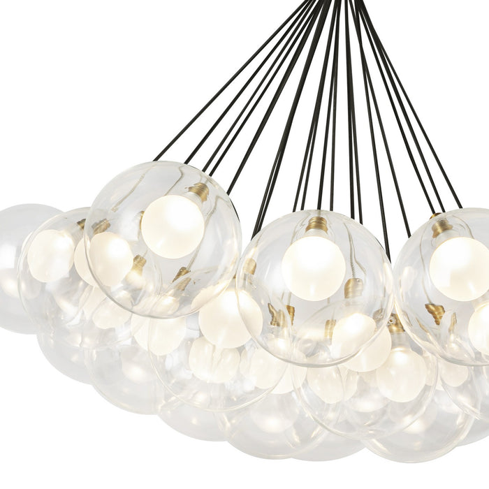 Kuzco Lighting CH3128-BG LED Chandelier, Brushed Gold
