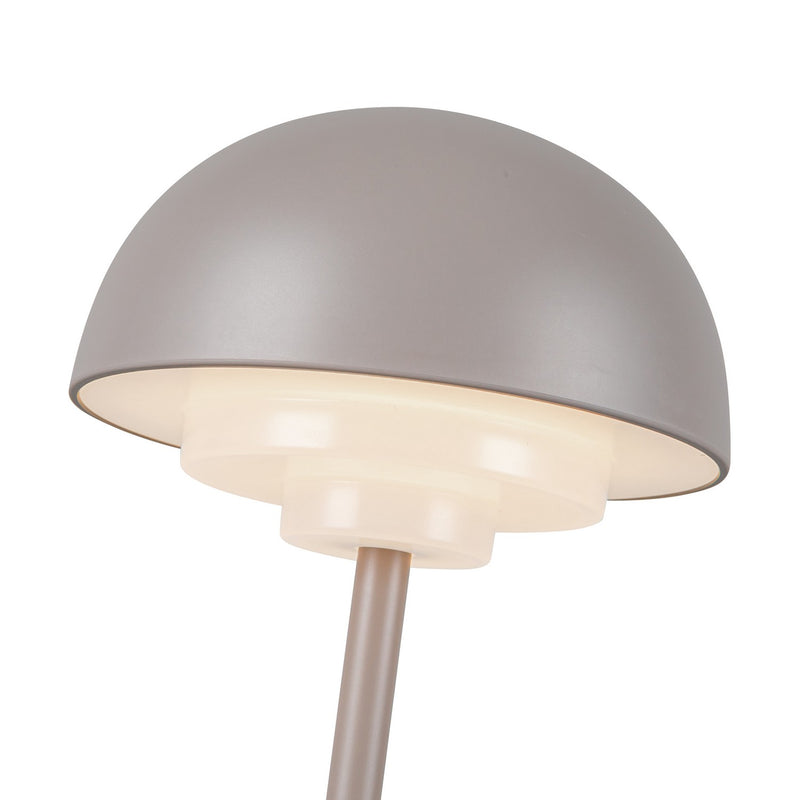 Kuzco Lighting TL63812-MN LED Table Lamp, Moonstone Gray