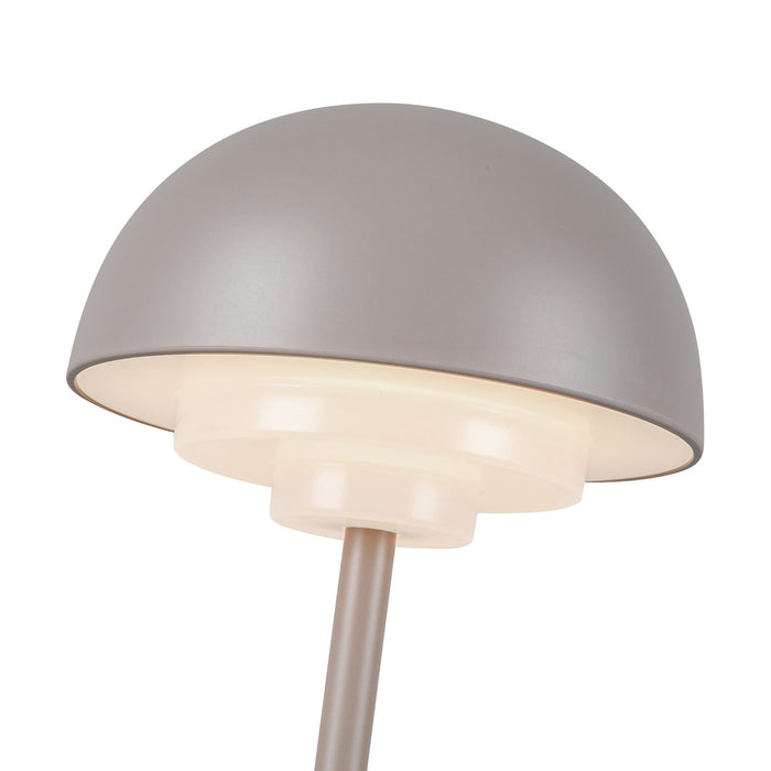 Kuzco Lighting TL63812-MN LED Table Lamp, Moonstone Gray
