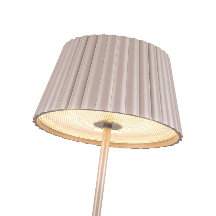 Kuzco Lighting TL65614-MN LED Table Lamp, Moonstone Gray
