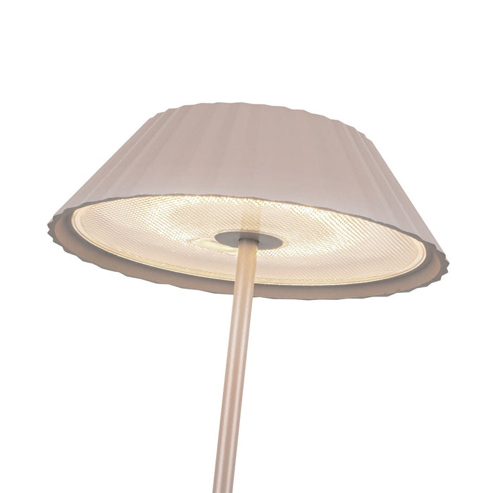 Kuzco Lighting TL66714-MN LED Table Lamp, Moonstone Gray