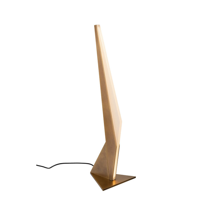 Kuzco Lighting TL64222-VB LED Table Lamp, Vintage Brass