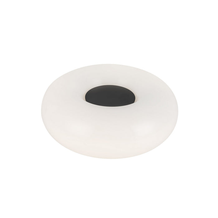 Kuzco Lighting TL12409-BK/OP LED Table Lamp, Black/Opal Glass