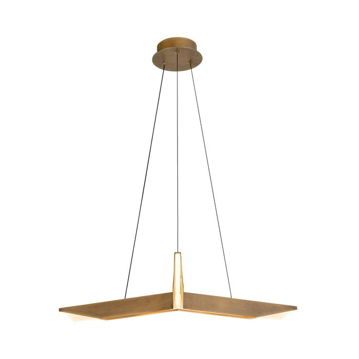 Kuzco Lighting PD64231-VB-UNV-010 LED Pendant, Vintage Brass
