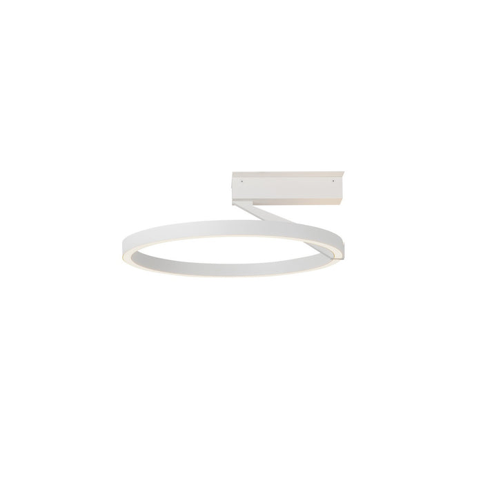 Kuzco Lighting SF27716-WH-3WCCT-UNV LED Semi-Flush Mount, White