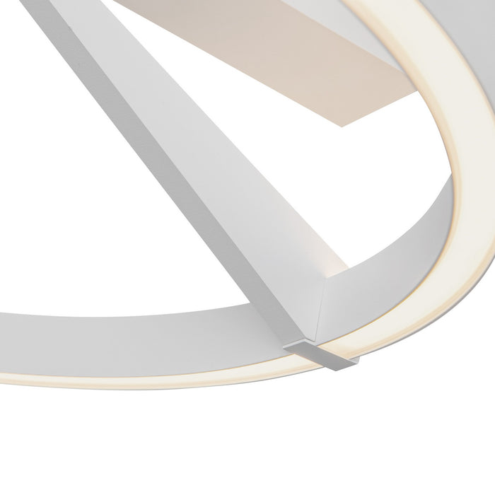 Kuzco Lighting SF27716-WH-3WCCT-UNV LED Semi-Flush Mount, White