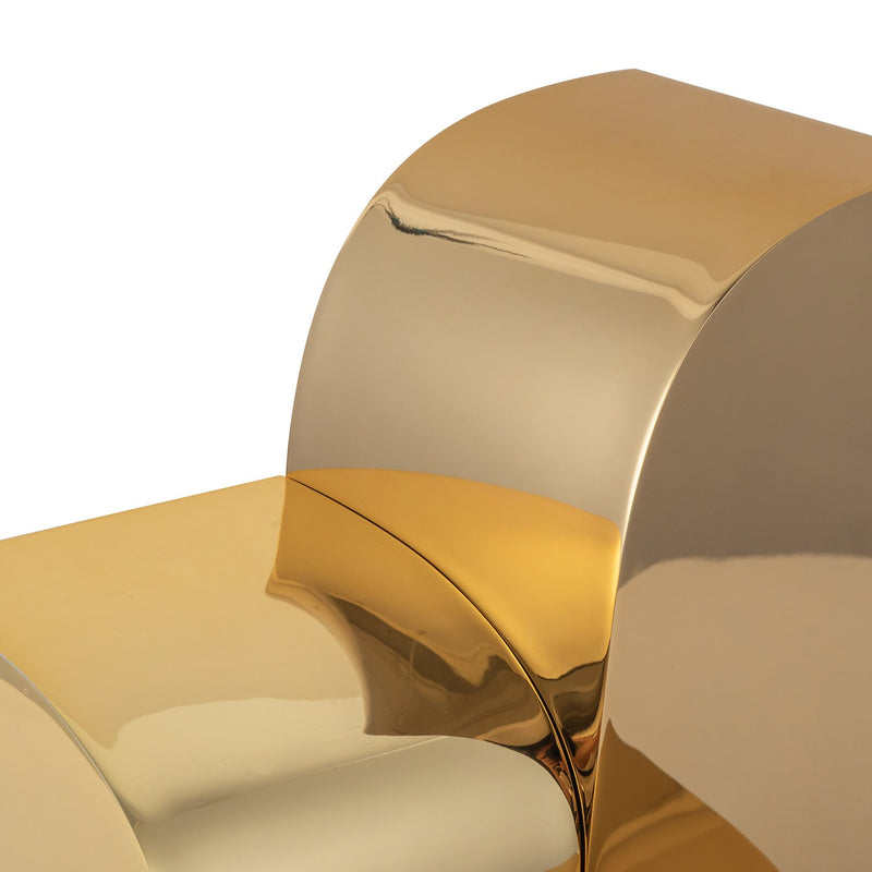 Kuzco Lighting TL82412-PB LED Table Lamp, Polished Brass