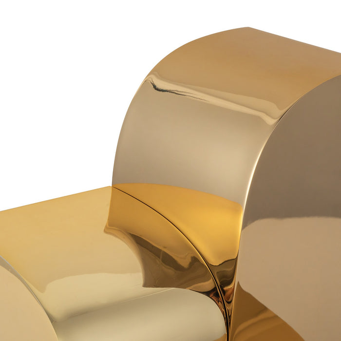 Kuzco Lighting TL82412-PB LED Table Lamp, Polished Brass