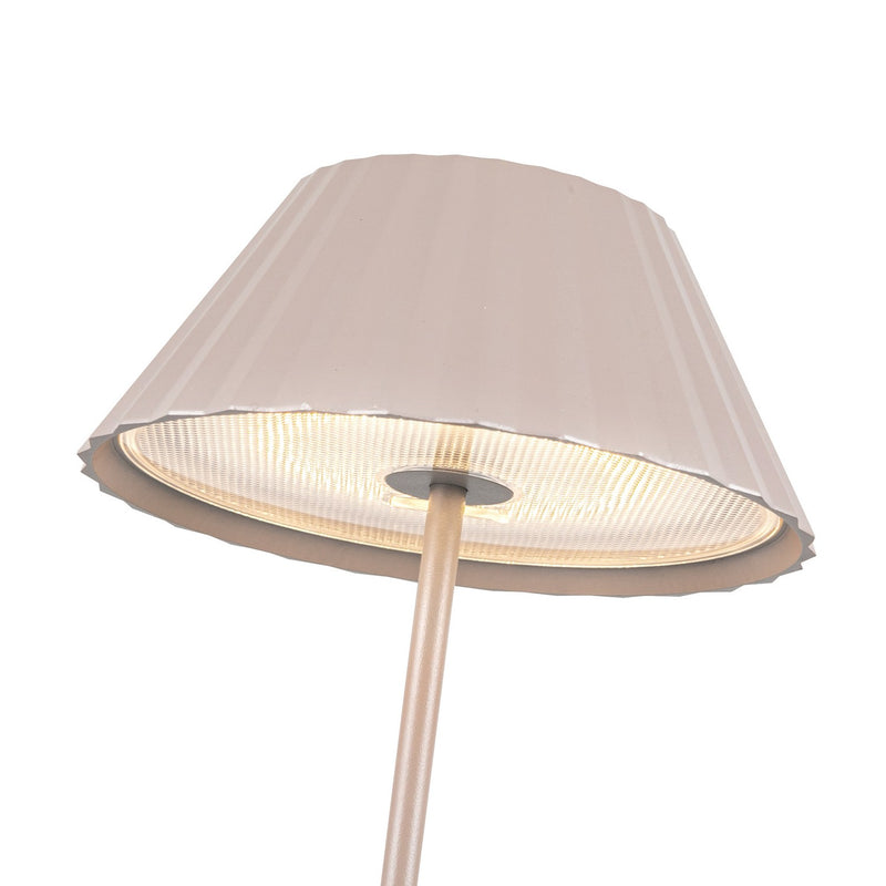 Kuzco Lighting TL67914-MN LED Table Lamp, Moonstone Gray
