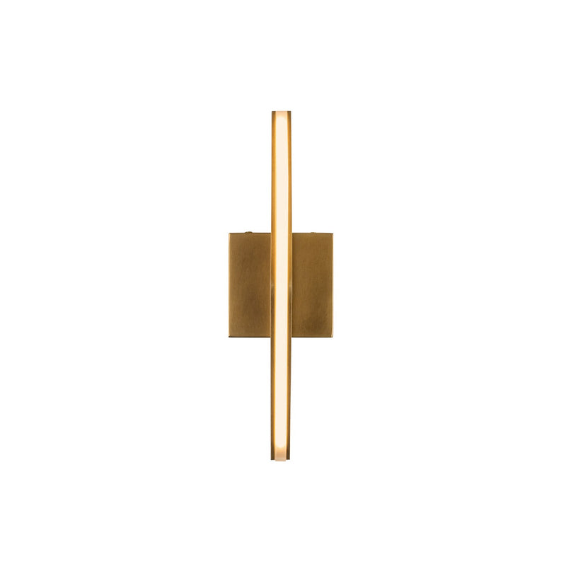 Kuzco Lighting WS64215-VB LED Wall Sconce, Vintage Brass