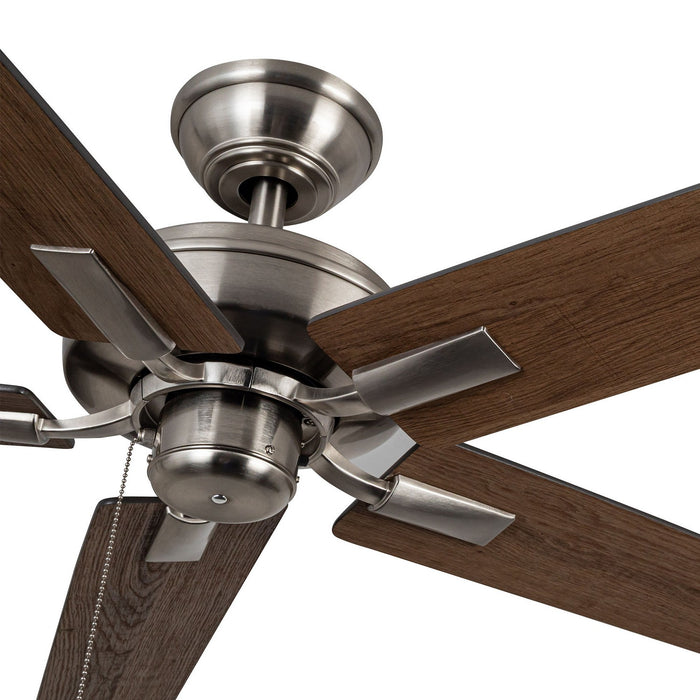 Kuzco Lighting CF78752-BN-NLP 52" Ceiling Fan, Brushed Nickel