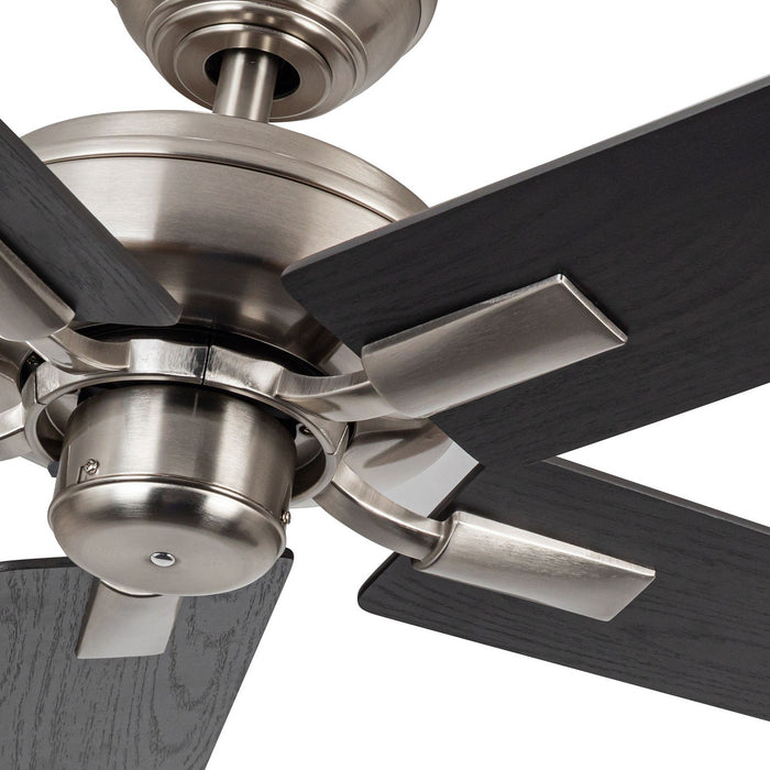 Kuzco Lighting CF78752-BN-NLW 52" Ceiling Fan, Brushed Nickel