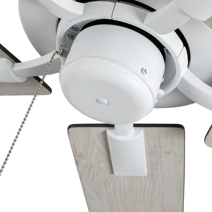 Kuzco Lighting CF78752-WH-NLP 52" Ceiling Fan, White