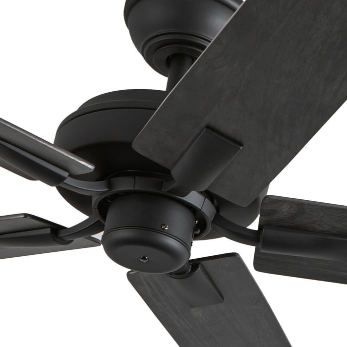 Kuzco Lighting CF78752-MB-NLW 52" Ceiling Fan, Matte Black