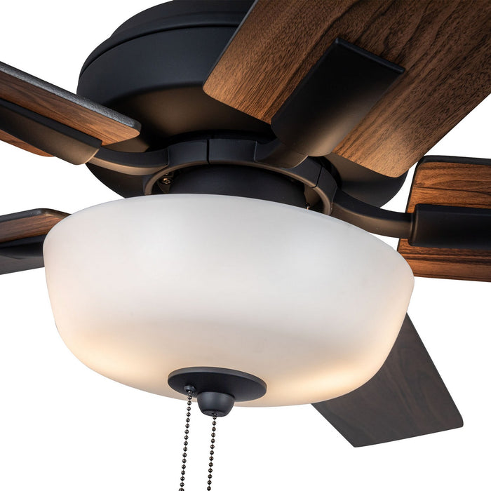 Kuzco Lighting CF78752-MB-LKP 52" Ceiling Fan, Matte Black