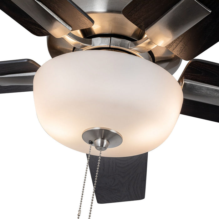 Kuzco Lighting CF78752-BN-LKP 52" Ceiling Fan, Brushed Nickel