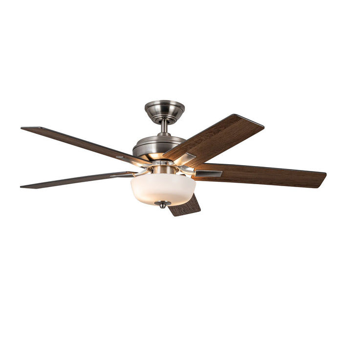 Kuzco Lighting CF78752-BN-LKW 52" Ceiling Fan, Brushed Nickel