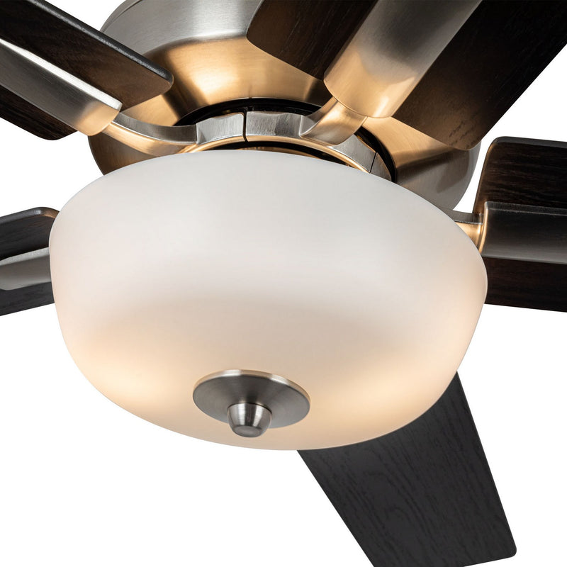 Kuzco Lighting CF78752-BN-LKW 52" Ceiling Fan, Brushed Nickel