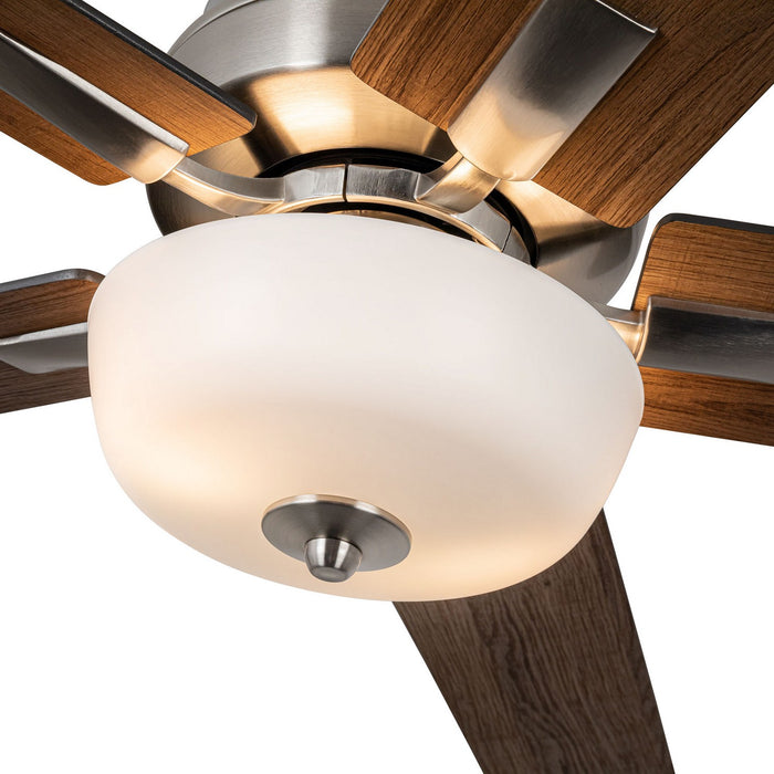 Kuzco Lighting CF78752-BN-LKW 52" Ceiling Fan, Brushed Nickel