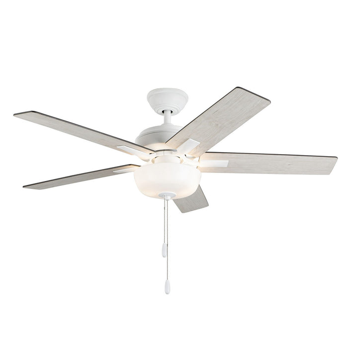 Kuzco Lighting CF78752-WH-LKP 52" Ceiling Fan, White