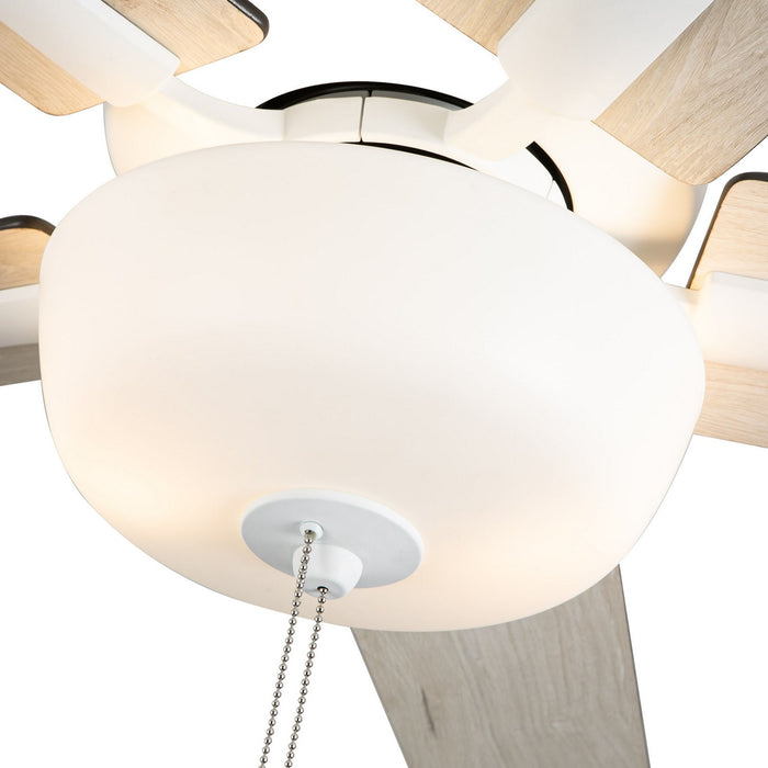Kuzco Lighting CF78752-WH-LKP 52" Ceiling Fan, White