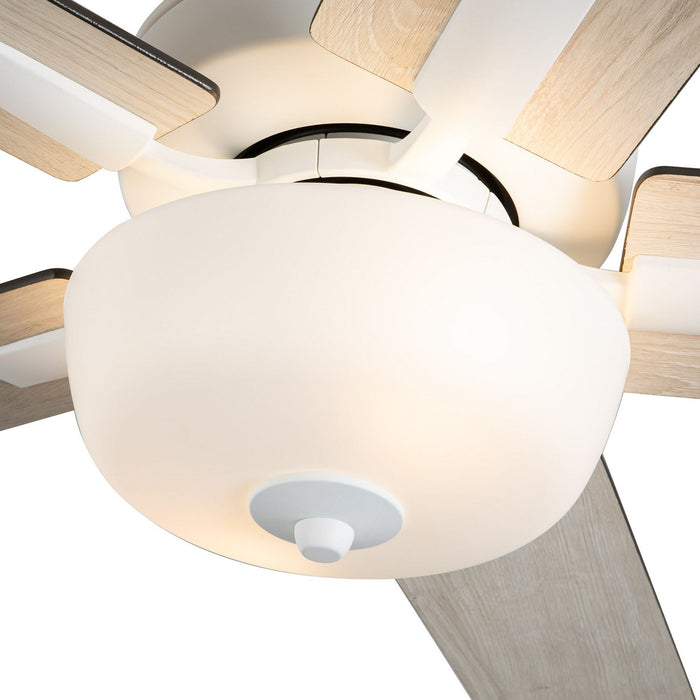 Kuzco Lighting CF78752-WH-LKW 52" Ceiling Fan, White