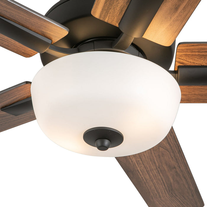 Kuzco Lighting CF78752-MB-LKW 52" Ceiling Fan, Matte Black