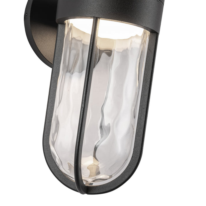 Kuzco Lighting EW17627-BK LED Exterior Wall Sconce, Black