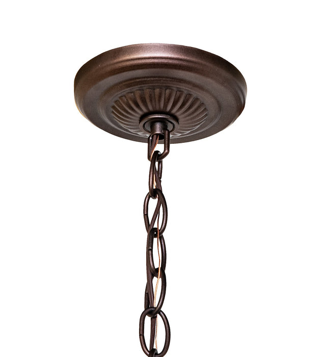 Meyda Tiffany 11617 Three Light Chandelier Hardware, Mahogany Bronze