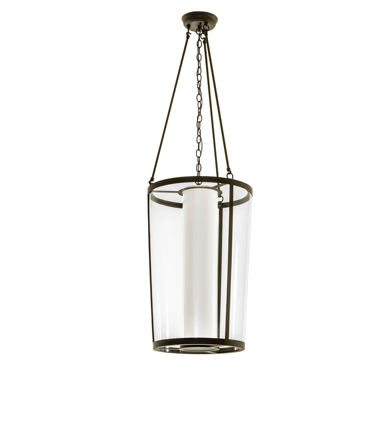 Meyda Tiffany 268265 One Light Pendant, Oil Rubbed Bronze