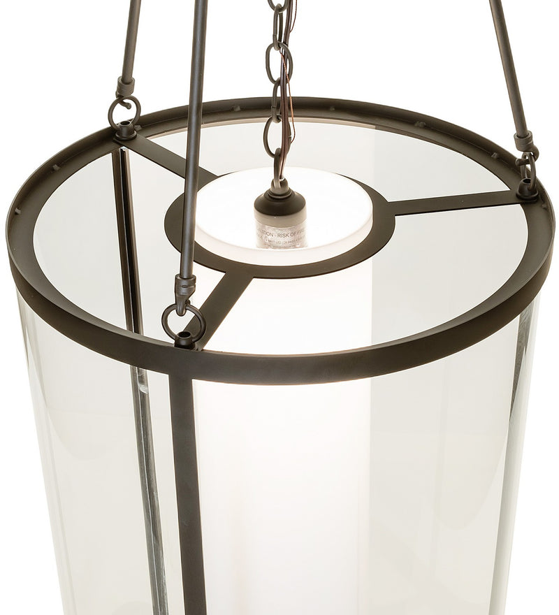 Meyda Tiffany 268265 One Light Pendant, Oil Rubbed Bronze
