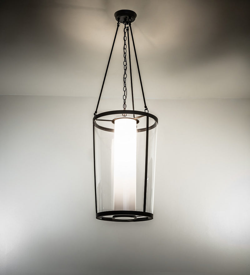 Meyda Tiffany 268265 One Light Pendant, Oil Rubbed Bronze