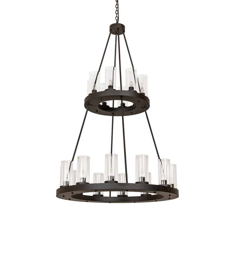 Meyda Tiffany 271033 20 Light Chandelier, Oil Rubbed Bronze