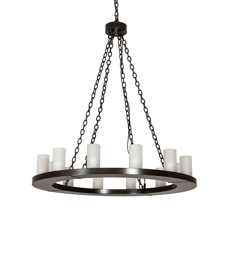Meyda Tiffany 272421 LED Chandelier, Timeless Bronze