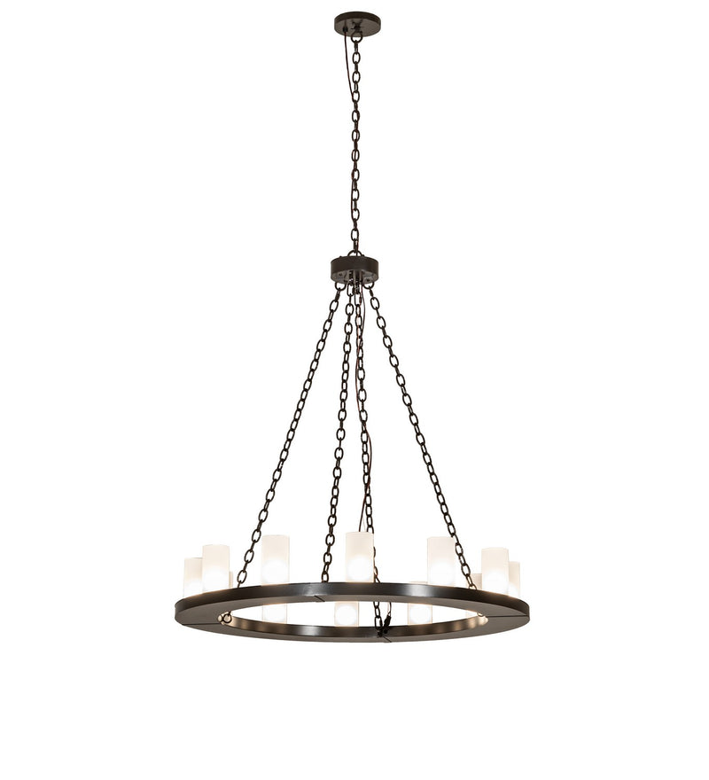 Meyda Tiffany 272421 LED Chandelier, Timeless Bronze