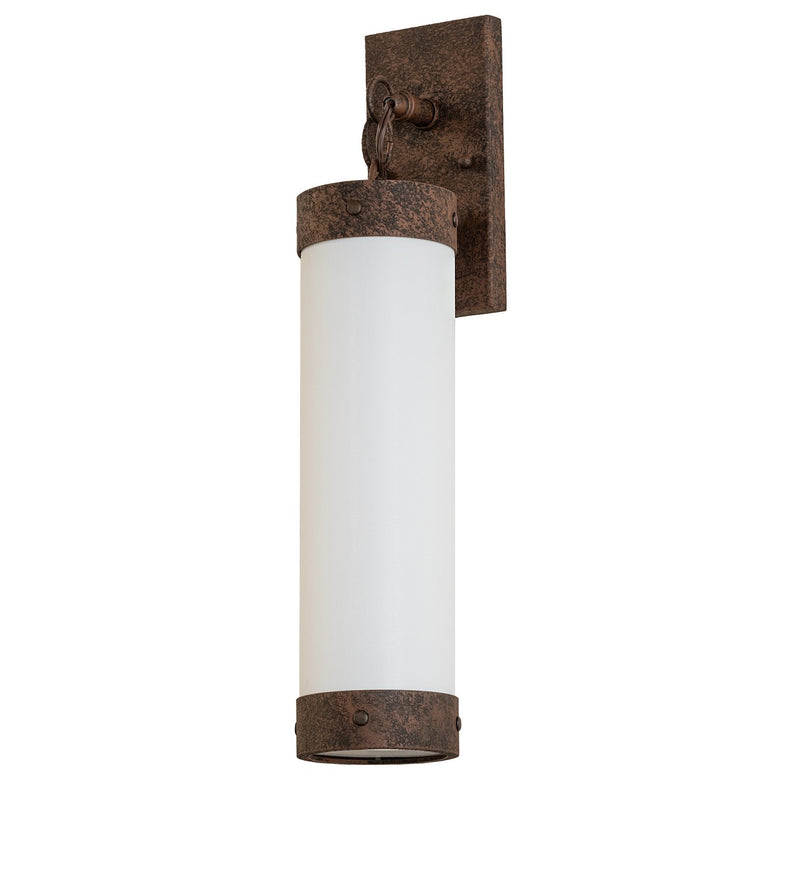 Meyda Tiffany 272440 LED Wall Sconce, Distressed Chestnut