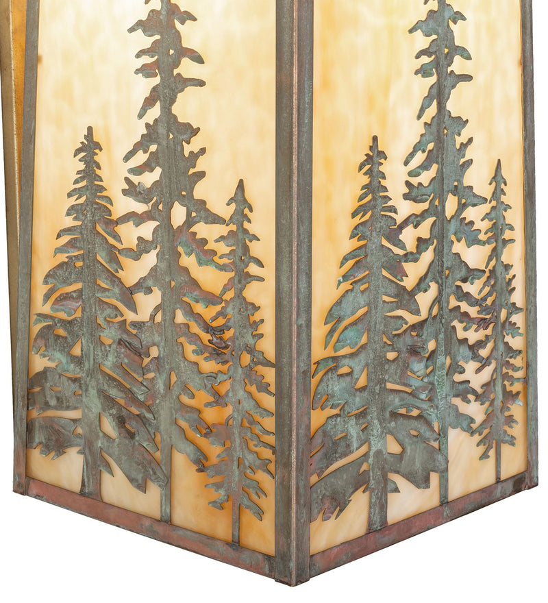 Meyda Tiffany 272950 One Light Wall Sconce, Verdigris