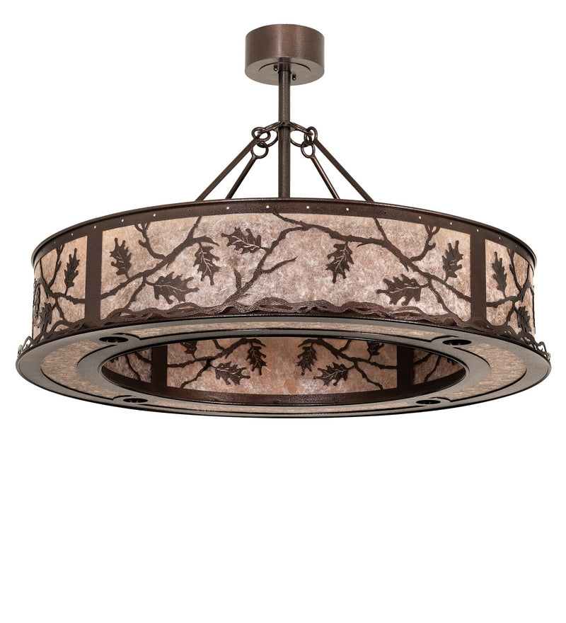 Meyda Tiffany 273593 12 Light Pendant, Copper Vein