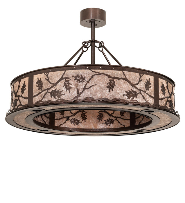 Meyda Tiffany 273593 12 Light Pendant, Copper Vein