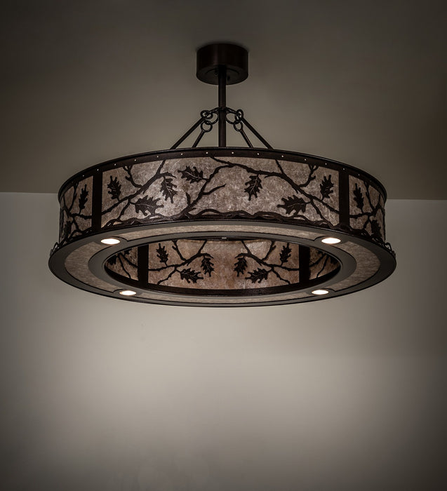 Meyda Tiffany 273593 12 Light Pendant, Copper Vein