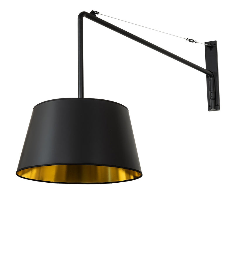 Meyda Tiffany 274190 LED Wall Sconce, Solar Black