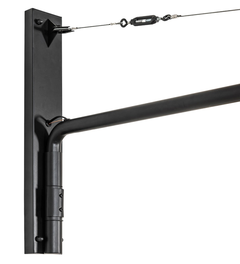 Meyda Tiffany 274190 LED Wall Sconce, Solar Black