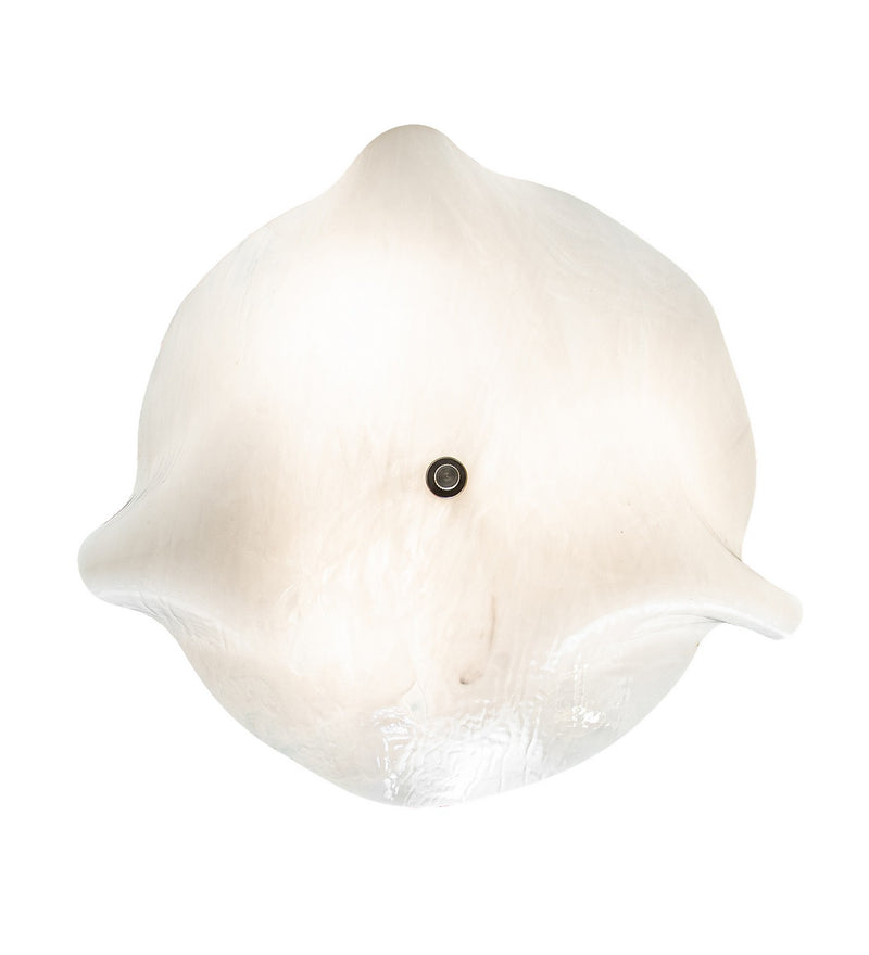 Meyda Tiffany 274424 Three Light Flushmount, White