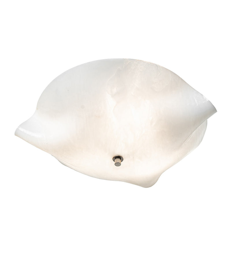 Meyda Tiffany 274424 Three Light Flushmount, White