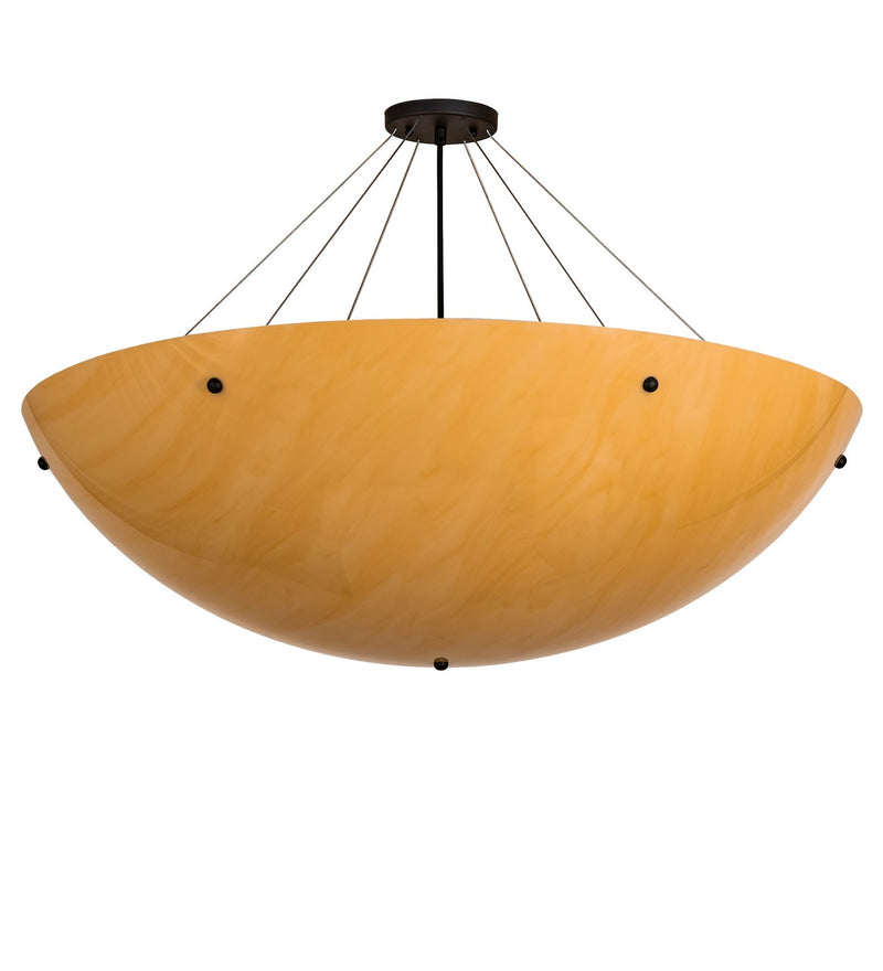 Meyda Tiffany 275156 Six Light Semi-Flushmount, Oil Rubbed Bronze