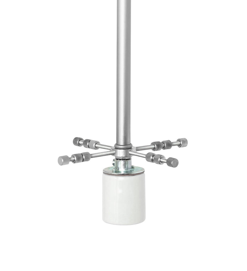 Meyda Tiffany 277055 One Light Pendant Hardware, Brushed Nickel