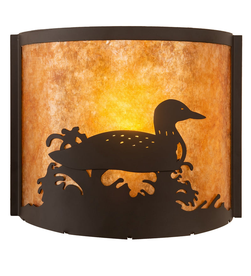 Meyda Tiffany 277830 One Light Wall Sconce, Oil Rubbed Bronze