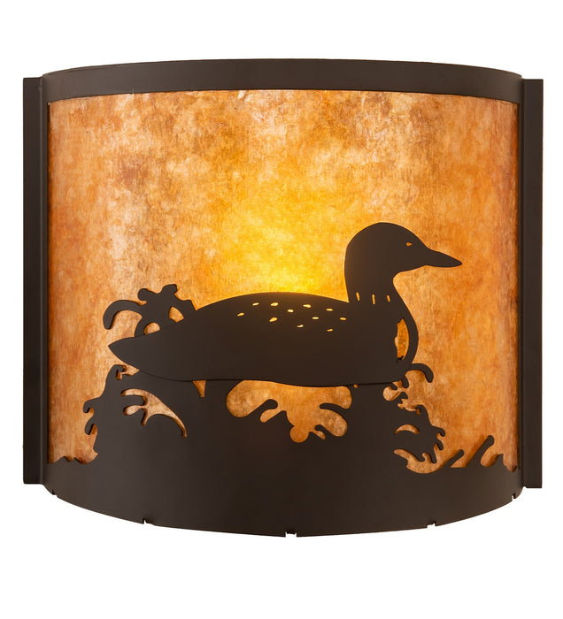 Meyda Tiffany 277830 One Light Wall Sconce, Oil Rubbed Bronze