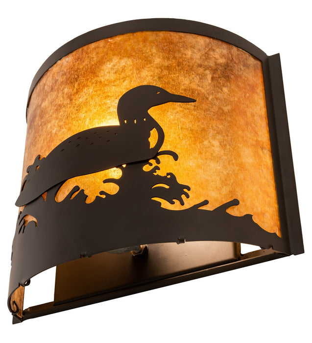 Meyda Tiffany 277830 One Light Wall Sconce, Oil Rubbed Bronze
