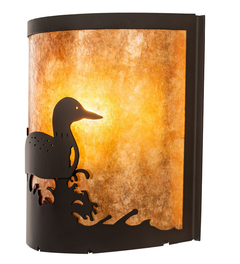Meyda Tiffany 277830 One Light Wall Sconce, Oil Rubbed Bronze
